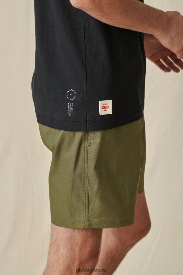 είδη ένδυσης Globe Brand lv tee μαύρος VR008N301