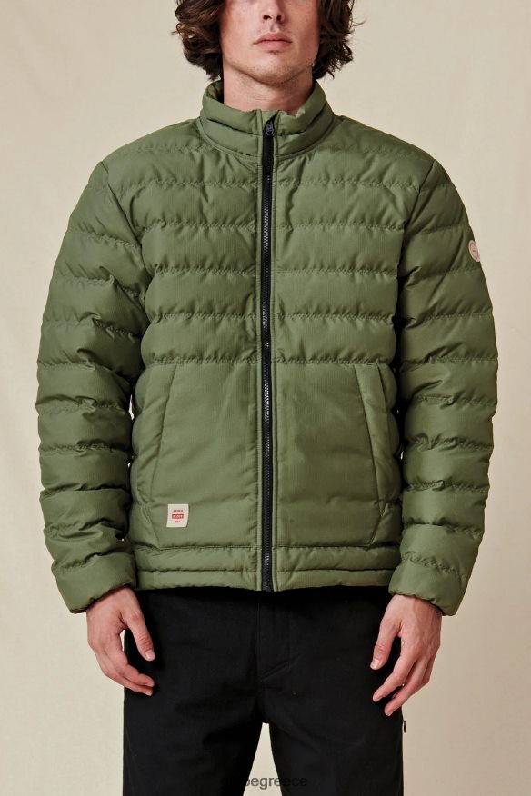 είδη ένδυσης Globe Brand prime down jacket ελιά VR008N336