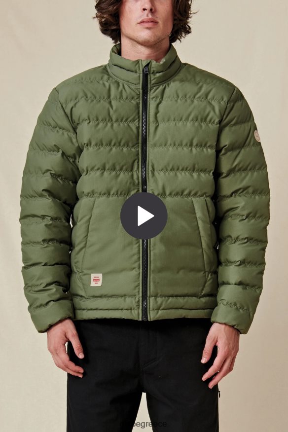 είδη ένδυσης Globe Brand prime down jacket ελιά VR008N336