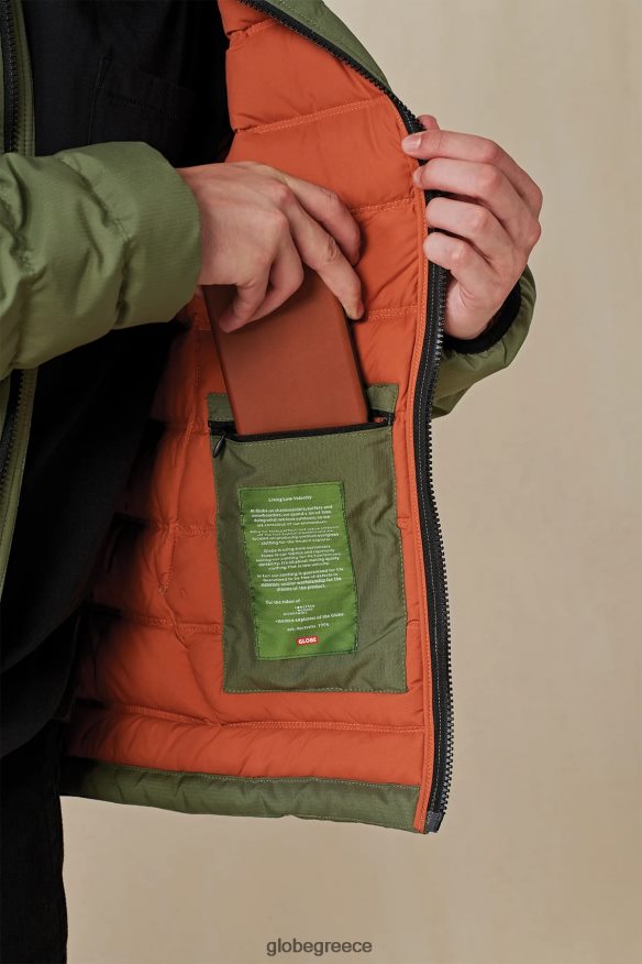 είδη ένδυσης Globe Brand prime down jacket ελιά VR008N336