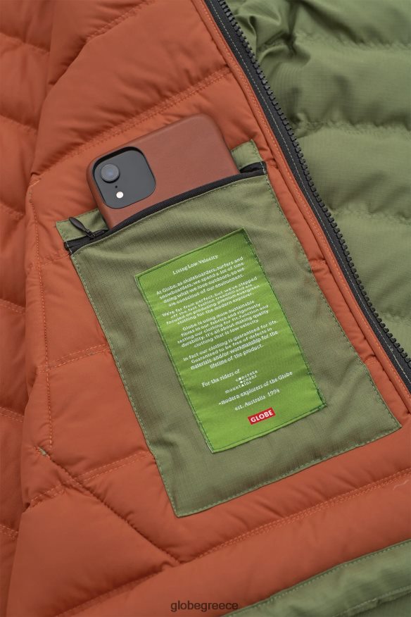 είδη ένδυσης Globe Brand prime down jacket ελιά VR008N336