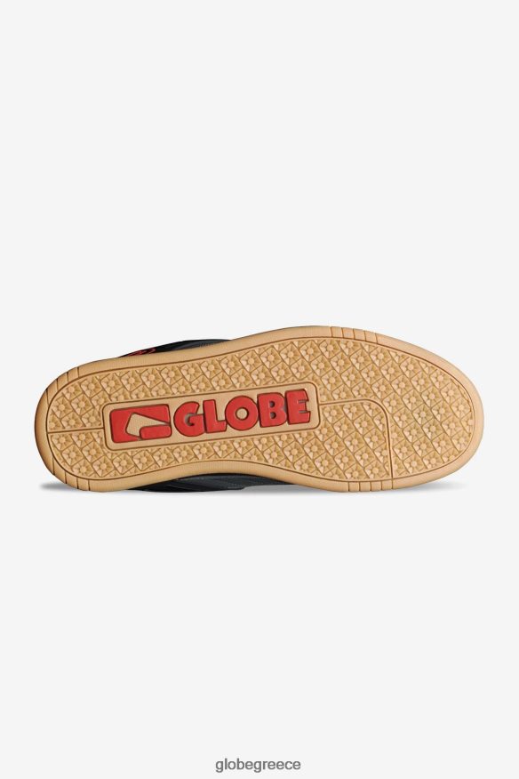 παπούτσια Globe Brand γέρνω μαύρο/γκρι/κόκκινο VR008N42