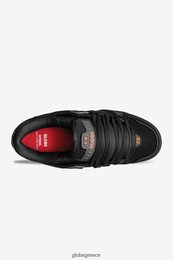 παπούτσια Globe Brand σπάθη μαύρο/κάρβουνο/κόκκινο VR008N46