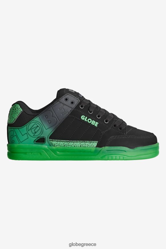 παπούτσια Globe Brand γέρνω μαύρο/πράσινο στέλεχος VR008N57