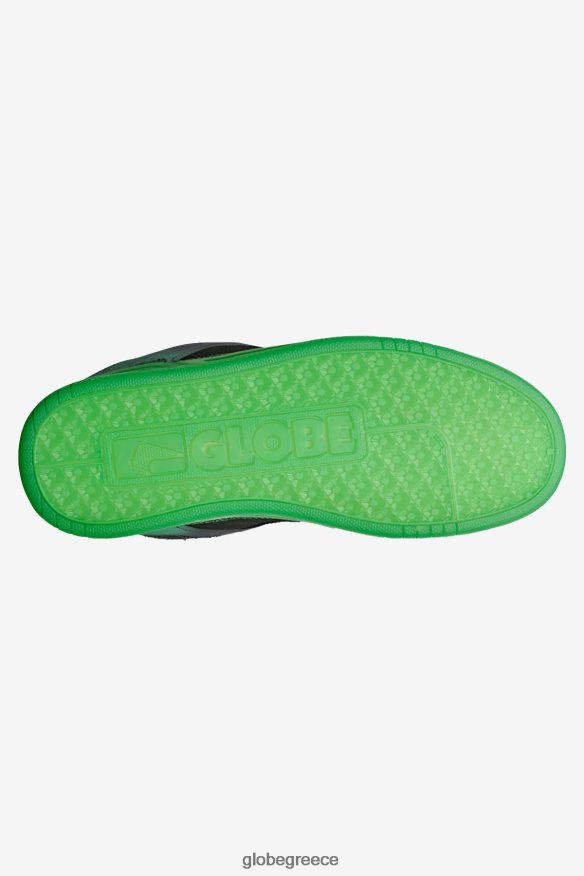 παπούτσια Globe Brand γέρνω μαύρο/πράσινο στέλεχος VR008N57