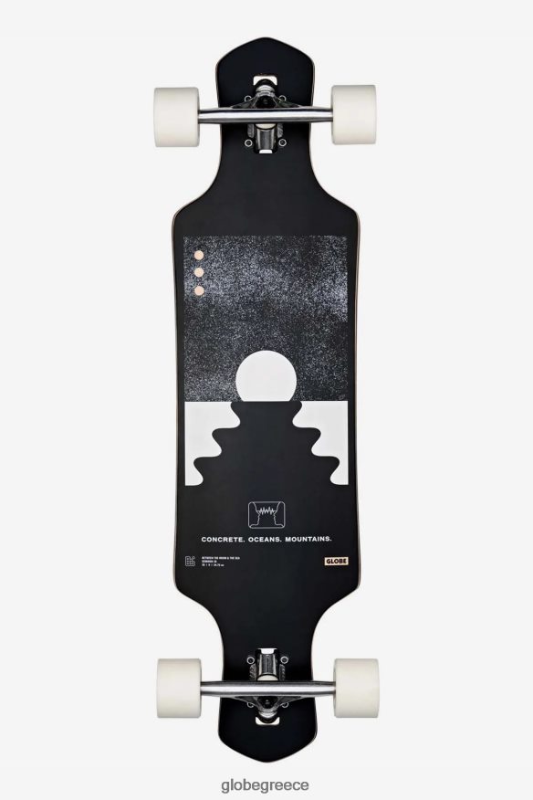skateboards Globe Brand geminon 35" longboard παλιρροιακή δύναμη/μαύρο VR008N143