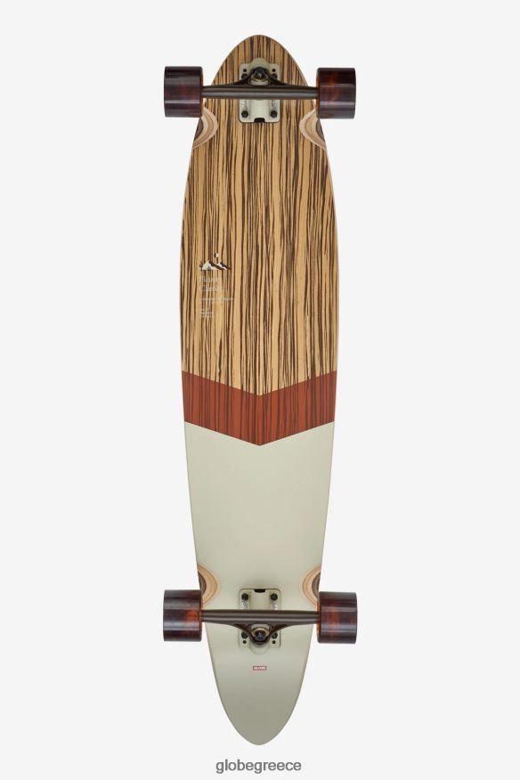skateboards Globe Brand pinner classic longboard 40". zebrawood/επιτομή VR008N138