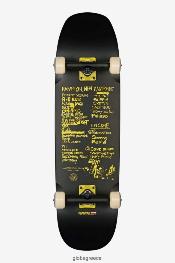 skateboards Globe Brand σφυρί 31,75" καταδρομικό ramones/hey ho VR008N125