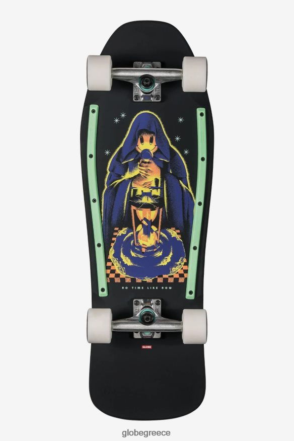skateboards Globe Brand καταδρομικό φάντασμα 31". μαύρο/χωρίς χρόνο VR008N131