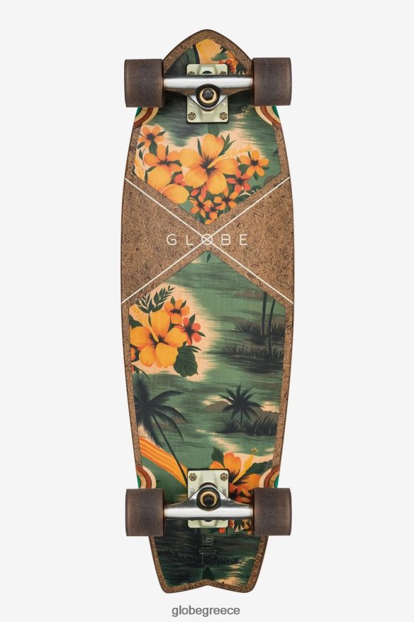 skateboards Globe Brand Sun City 30" καταδρομικό καρύδας / Χαβάης VR008N115