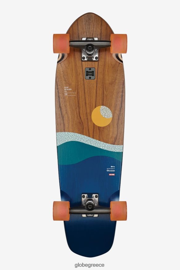 skateboards Globe Brand μεγάλο blazer 32" cruiser τικ/ωκεανοί VR008N106