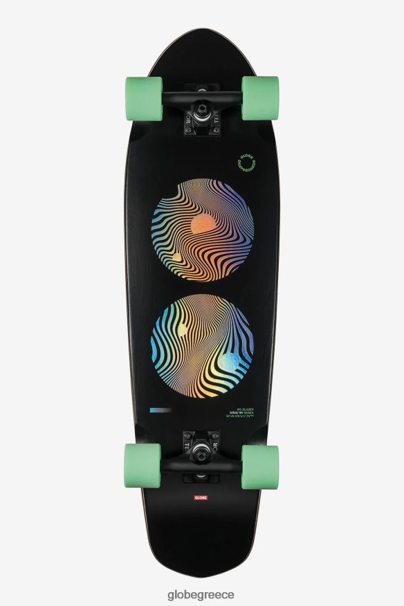skateboards Globe Brand μεγάλο blazer 32" cruiser μαύρο/πράσινο VR008N109