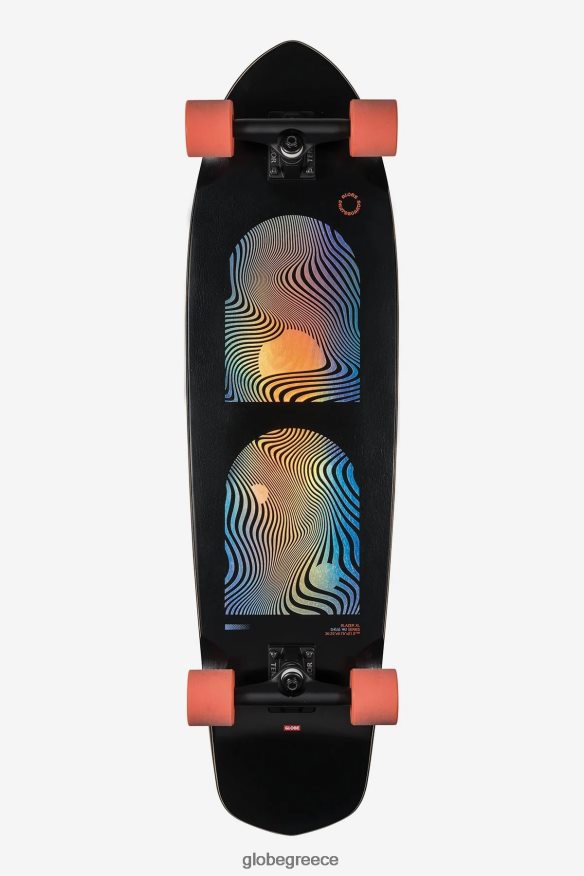 skateboards Globe Brand blazer xl 36" cruiser μαύρο/πορτοκαλί VR008N110