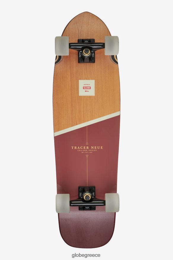 skateboards Globe Brand tracer neue 31" cruiser κεράσι/βελανίδι VR008N99