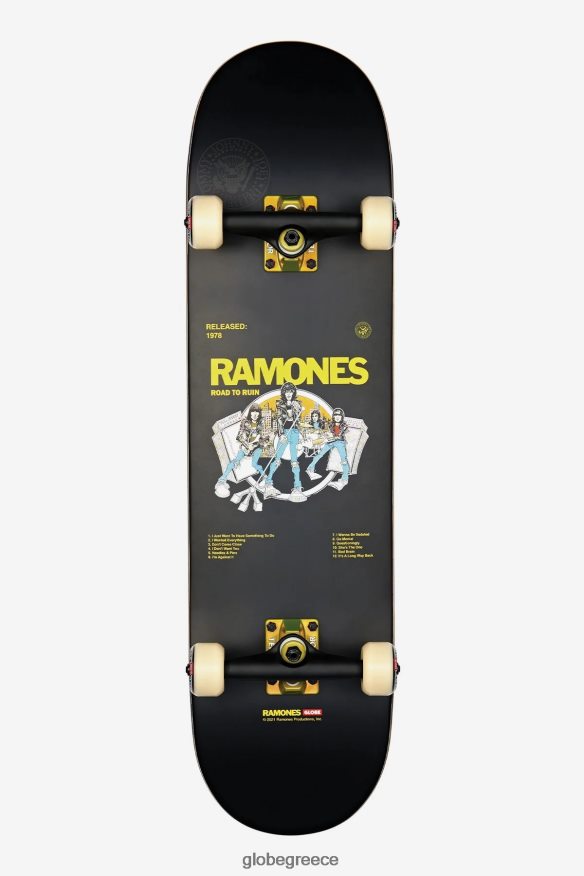 skateboards Globe Brand g2 ramones 8,25" ολοκληρωμένο δρόμο προς την καταστροφή VR008N199