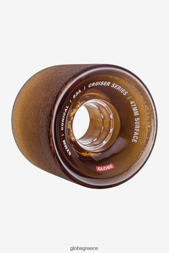 skateboards Globe Brand κωνικός τροχός cruiser 62 χλστ καθαρός καφές VR008N259